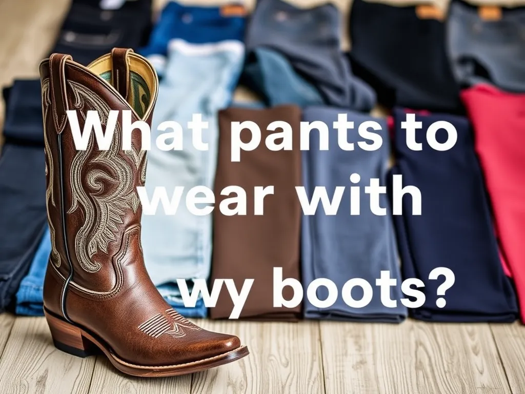Jakie spodnie do kowbojek?
