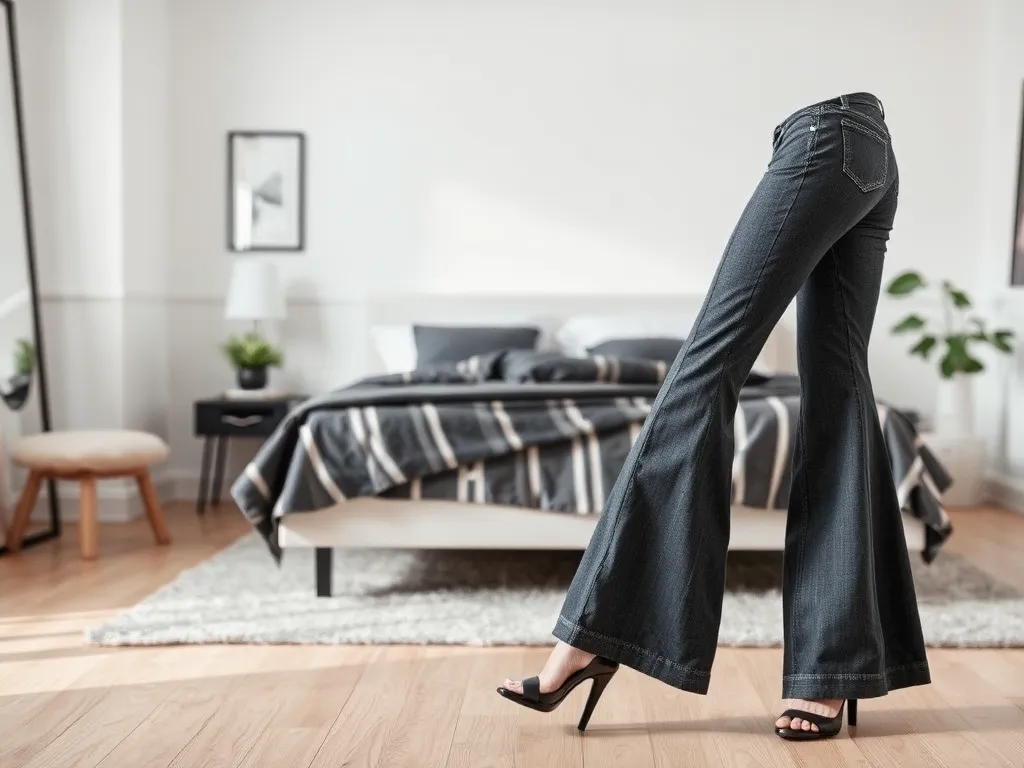 Spodnie flare – co to znaczy?